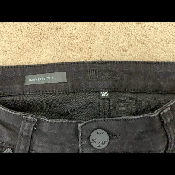 Black bootcut jeans - Picture 2 of 4